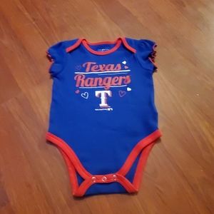 Texas Rangers onsie